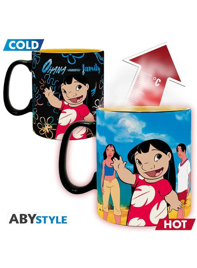 ABYstyle AbyStyle DISNEY - Mug Heat Change - 460 ml - Lilo & Stitch